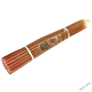 Jeruzalemské sviečky z včelieho vosku - 25cm 